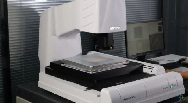 Knotless Screen Mapping Application | Micro-Vu High Precision Vision ...